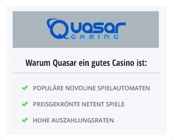 Quasar Gaming Test 2024: Erfahrungen mit dem Bonus .